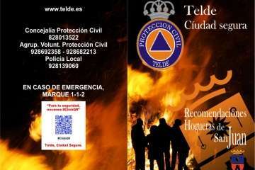 Recomendaciones sobre las hogueras de San Juan (Foto TA)